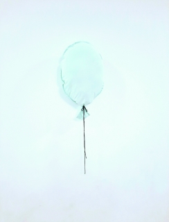  Balón na stenu pastelovo BABY mentolová